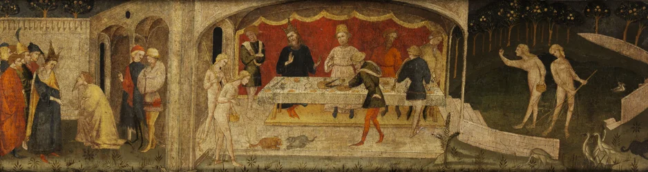 Fronttafel einer Cassone